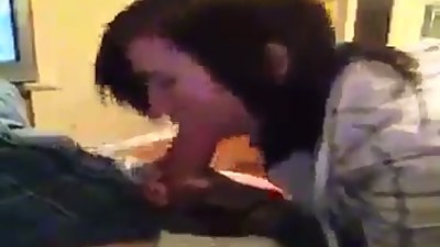 Amy Kirby Sucks Dick While Friends in