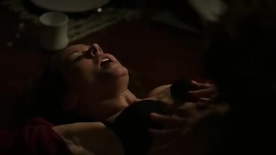Amy Acker & Sarah Shahi - Sexy Lesbian