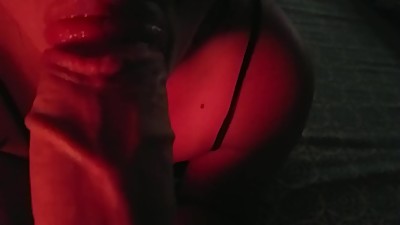 Upclose blowjob