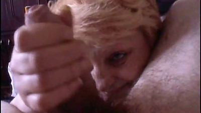 Mature handjob