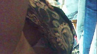 Upskirt Mature! Amateur voyeur!